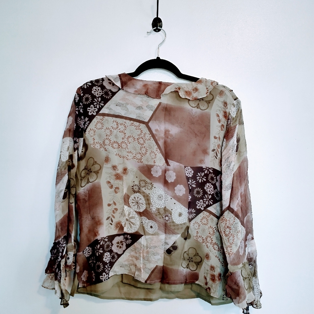 Silk vintage top - Picture 5 of 5